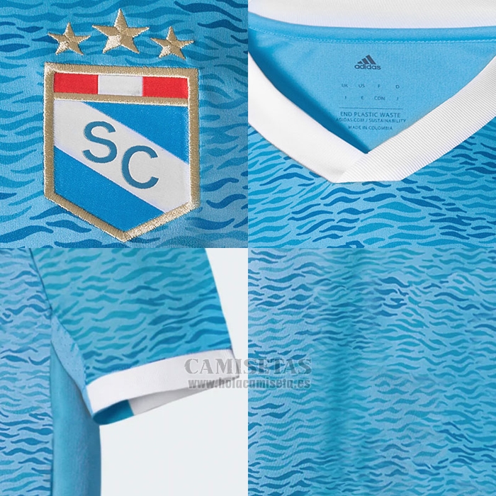 Camiseta Sporting Cristal Primera 2022 Tailandia